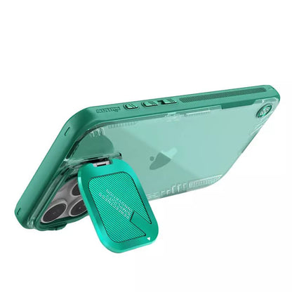 Ovitek za Apple iPhone 16 Pro Max, Nillkin, Iceblade Prop (brez izreza za kamero), Zelen