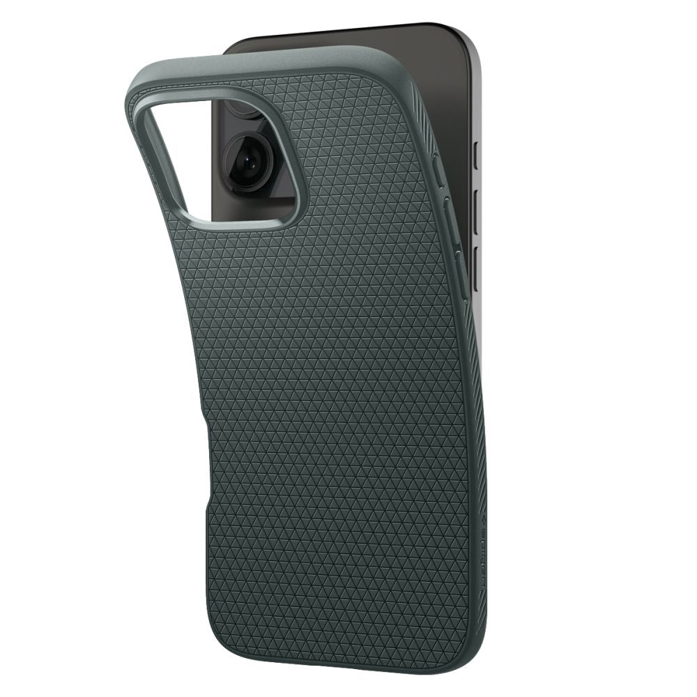 Ovitek za Apple iPhone 16 Pro Max, Spigen, Liquid Air, Zelen