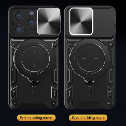 Ovitek za Apple iPhone 16 Pro Max, Techsuit, CamGuard Pro, rožnato zlata