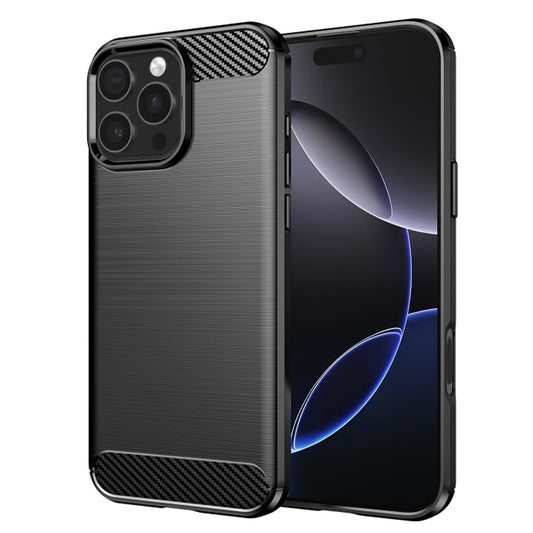 Case for Apple iPhone 16 Pro Max, Techsuit, Carbon, Black