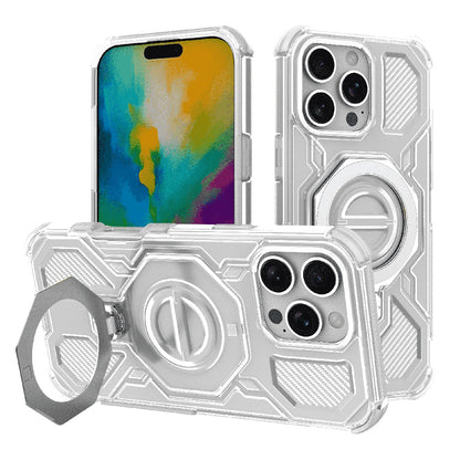 Ovitek za Apple iPhone 16 Pro Max, Techsuit, Carbon Shield Pro, Bela