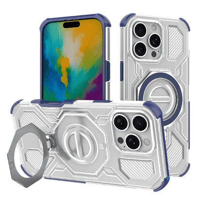 Ovitek za Apple iPhone 16 Pro Max, Techsuit, Carbon Shield Pro, modra