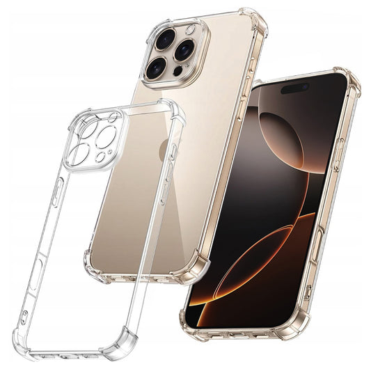 Ovitek za Apple iPhone 16 Pro Max, Techsuit, Proti udarcem Prozoren, Prosojen