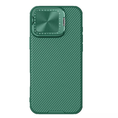 Ovitek za Apple iPhone 16 Pro, Nillkin, CamShield Prop, Zeleno