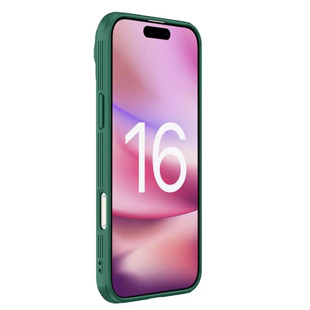 Ovitek za Apple iPhone 16 Pro, Nillkin, CamShield Prop, Zeleno