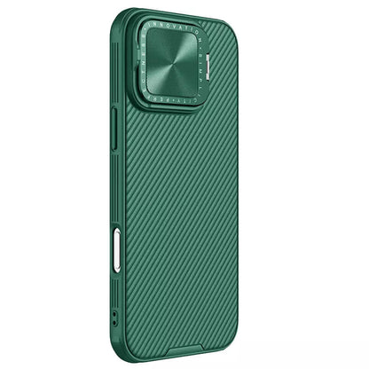 Ovitek za Apple iPhone 16 Pro, Nillkin, CamShield Prop, Zeleno