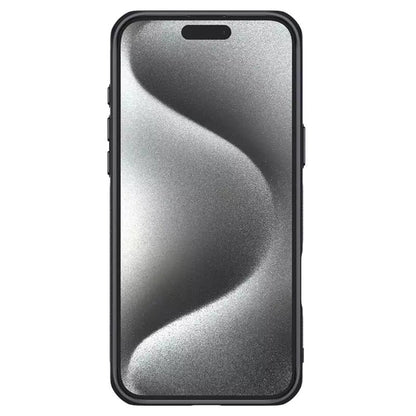 Ovitek za Apple iPhone 16 Pro, Nillkin, Iceblade Prop (brez izreza za kamero), črn