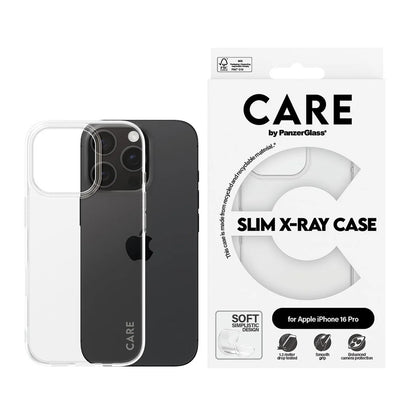 Ovitek za Apple iPhone 16 Pro, PanzerGlass, Modno osveščen, Prozoren