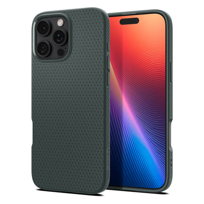 Ovitek za Apple iPhone 16 Pro, Spigen, Liquid Air, Zelen ACS08119