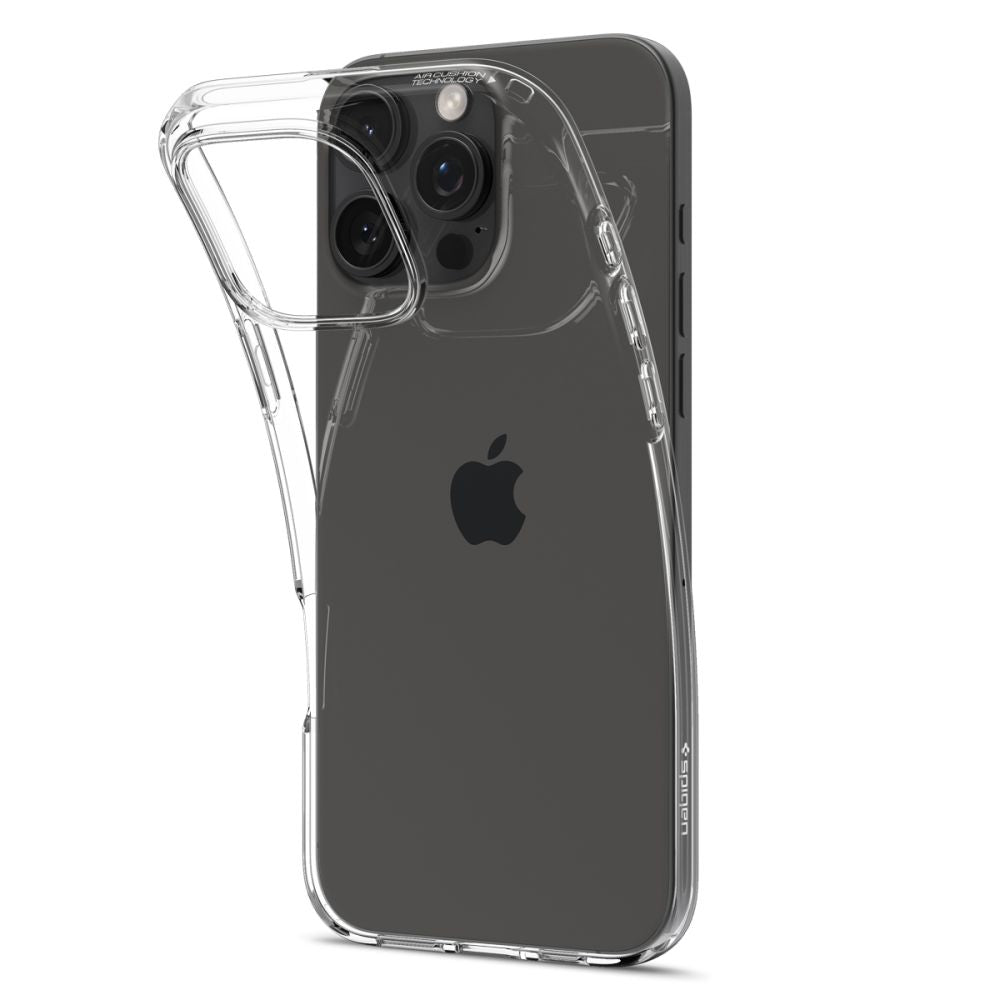Ovitek za Apple iPhone 16 Pro, Spigen, Liquid Crystal, Prozoren ACS08112