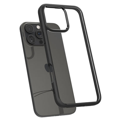 Ovitek za Apple iPhone 16 Pro, Spigen, Ultra Hybrid, Mat Črna