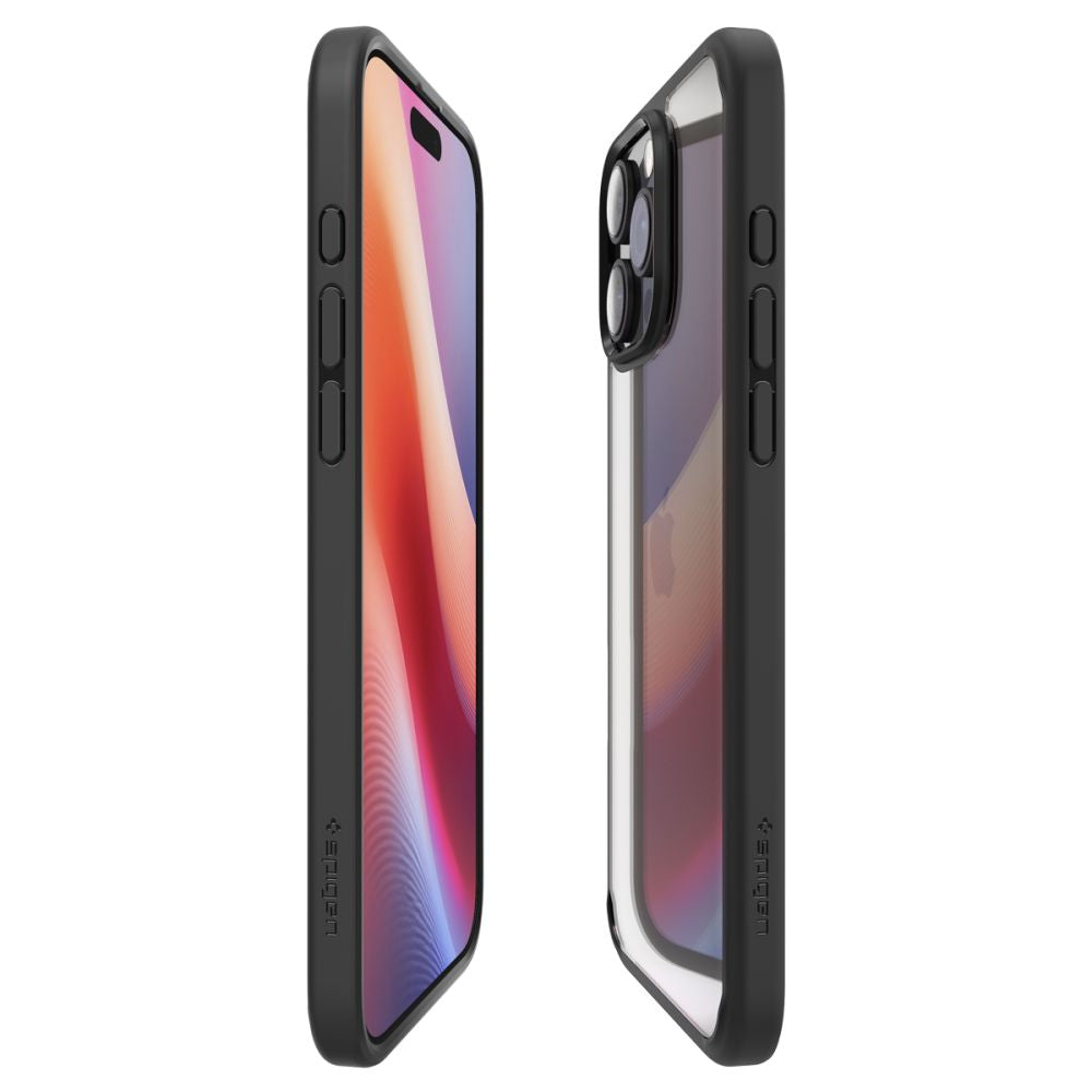 Ovitek za Apple iPhone 16 Pro, Spigen, Ultra Hybrid, Mat Črna