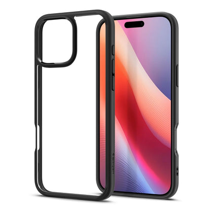 Ovitek za Apple iPhone 16 Pro, Spigen, Ultra Hybrid, Mat Črna