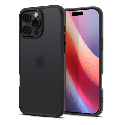 Ovitek za Apple iPhone 16 Pro, Spigen, Ultra Hybrid, Črna mat ACS08124