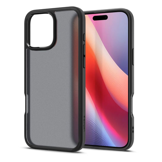Ovitek za Apple iPhone 16 Pro, Spigen, Ultra Hybrid, Črna mat ACS08124