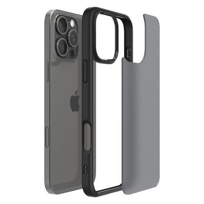 Ovitek za Apple iPhone 16 Pro, Spigen, Ultra Hybrid, Črna mat ACS08124
