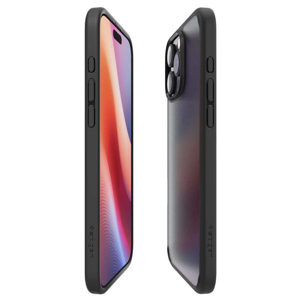 Ovitek za Apple iPhone 16 Pro, Spigen, Ultra Hybrid, Črna mat ACS08124