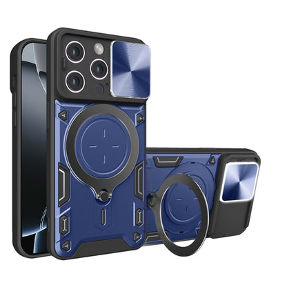 Ovitek za Apple iPhone 16 Pro, Techsuit, CamGuard Pro, modra