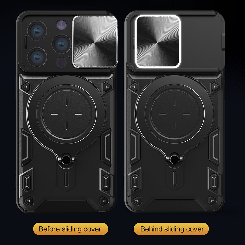 Ovitek za Apple iPhone 16 Pro, Techsuit, CamGuard Pro, Vijoličen