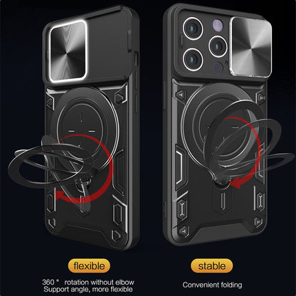 Ovitek za Apple iPhone 16 Pro, Techsuit, CamGuard Pro, Vijoličen