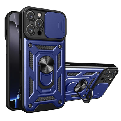 Ovitek za Apple iPhone 16 Pro, Techsuit, CamShield, modra