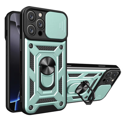 Ovitek za Apple iPhone 16 Pro, Techsuit, CamShield, Zeleno