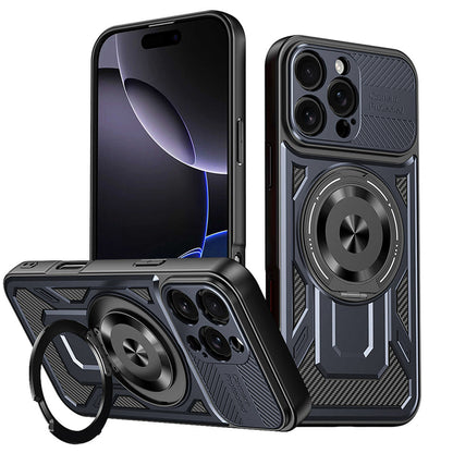 Ovitek za Apple iPhone 16 Pro, Techsuit, RuggedCam, modra