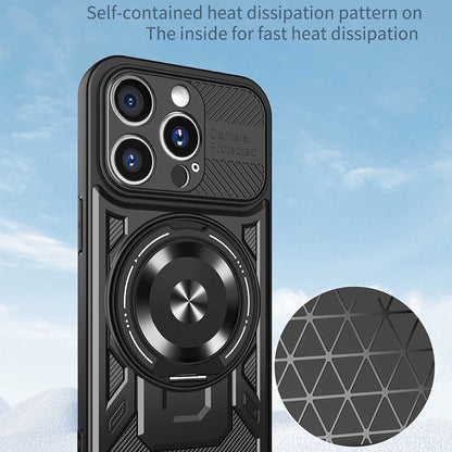 Ovitek za Apple iPhone 16 Pro, Techsuit, RuggedCam, Siva