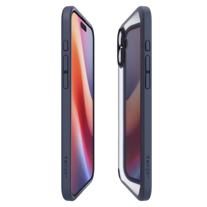 Ovitek za Apple iPhone 16, Spigen, Ultra Hybrid, Mornarsko modra