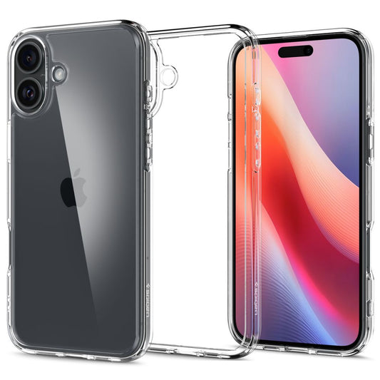 Ovitek za Apple iPhone 16, Spigen, Ultra Hybrid, Prozoren