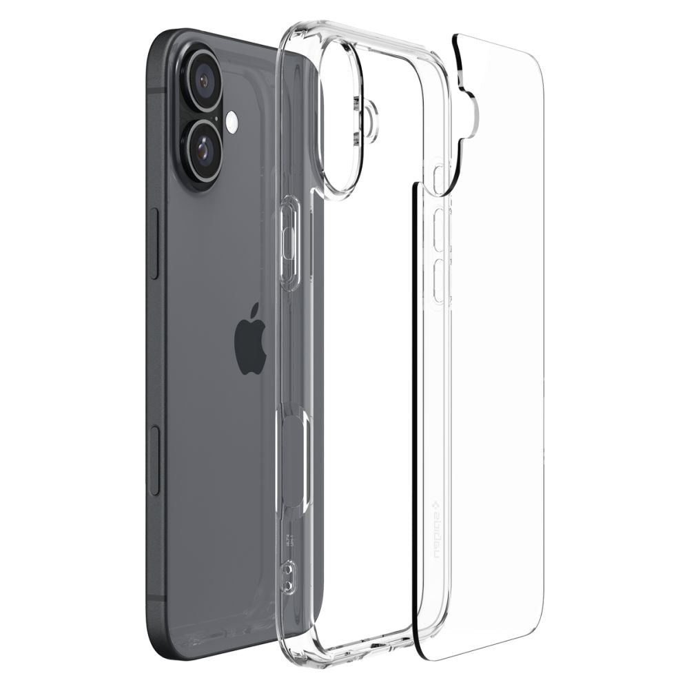 Ovitek za Apple iPhone 16, Spigen, Ultra Hybrid, Prozoren