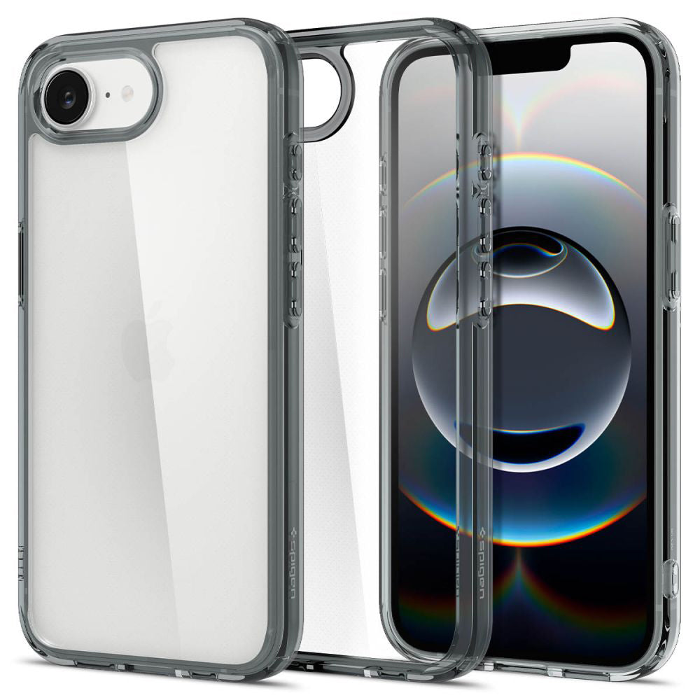 Ovitek za Apple iPhone 17e / 16e, Spigen, Ultra Hybrid, Dimni ACS09531