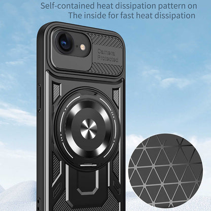 Ovitek za Apple iPhone 17e / 16e, Techsuit, RuggedCam, Črn
