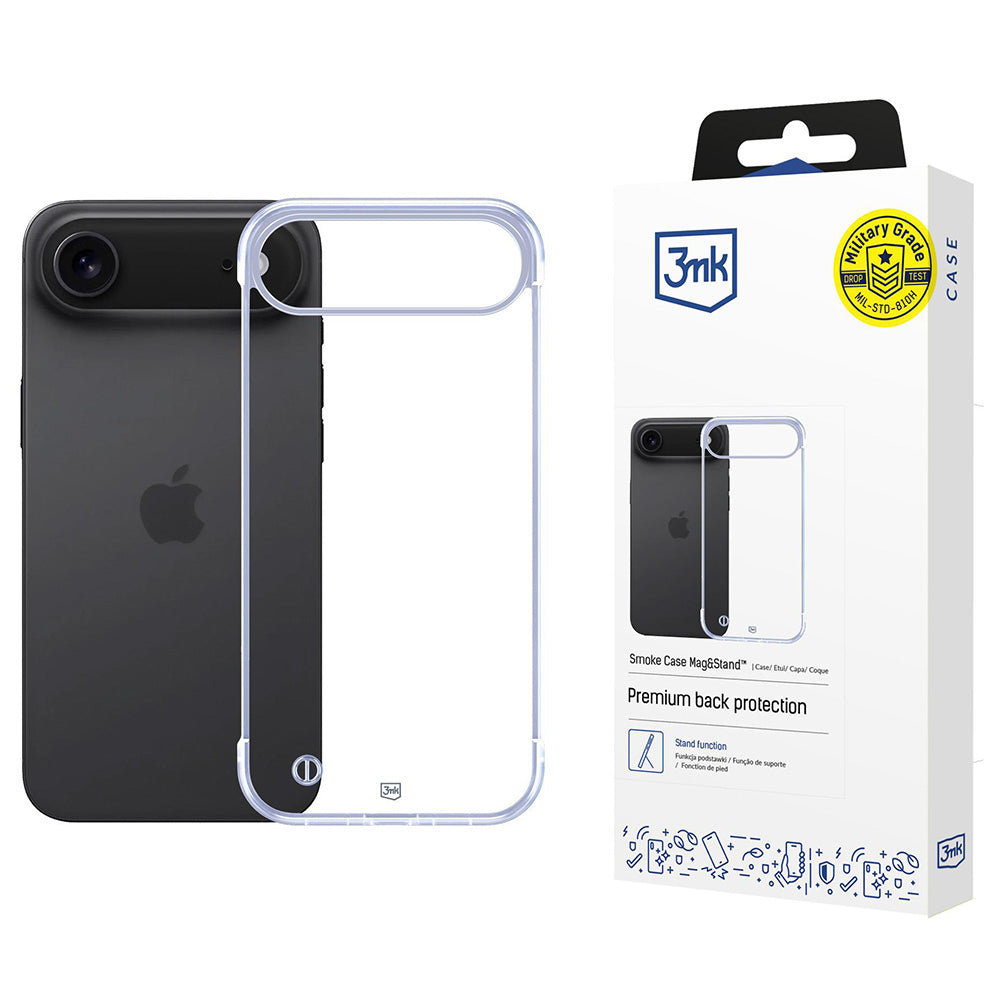 Ovitek za Apple iPhone 17 Air, 3MK, Samo 20g, Prozoren