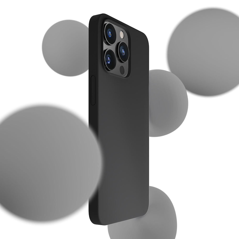 Case for Apple iPhone 17 Air, 3MK, Silicone, Black