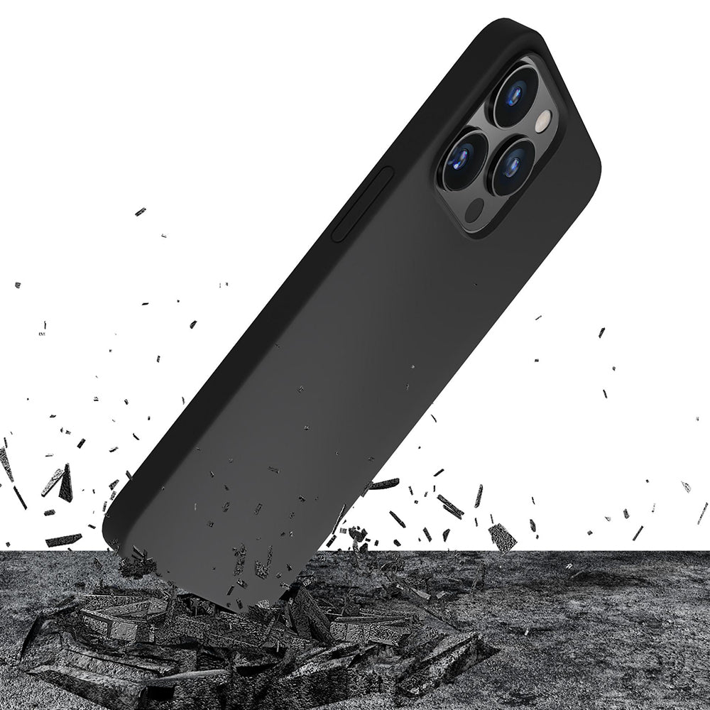 Case for Apple iPhone 17 Air, 3MK, Silicone, Black