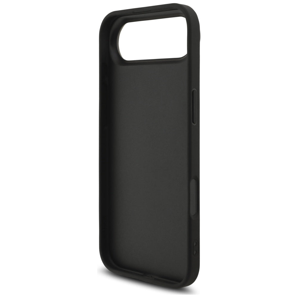 Ovitek za Apple iPhone 17 Air, Guess, 4G Classic Logo with Strap, črn
