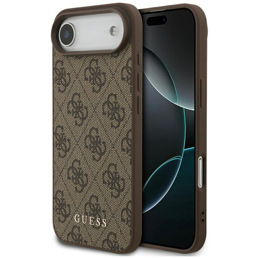 Case for Apple iPhone 17 Air, Guess, 4G Classic, Brown