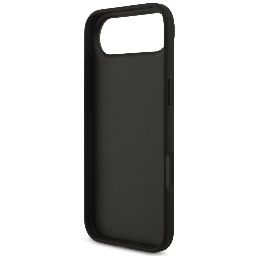 Ovitek za Apple iPhone 17 Air, Guess, 4G Grained Big and Classic Logo, črn