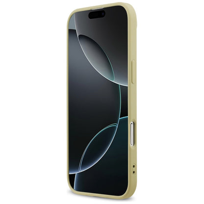 Ovitek za Apple iPhone 17 Air, Guess, Fixed Glitter Big 4G, Zlat