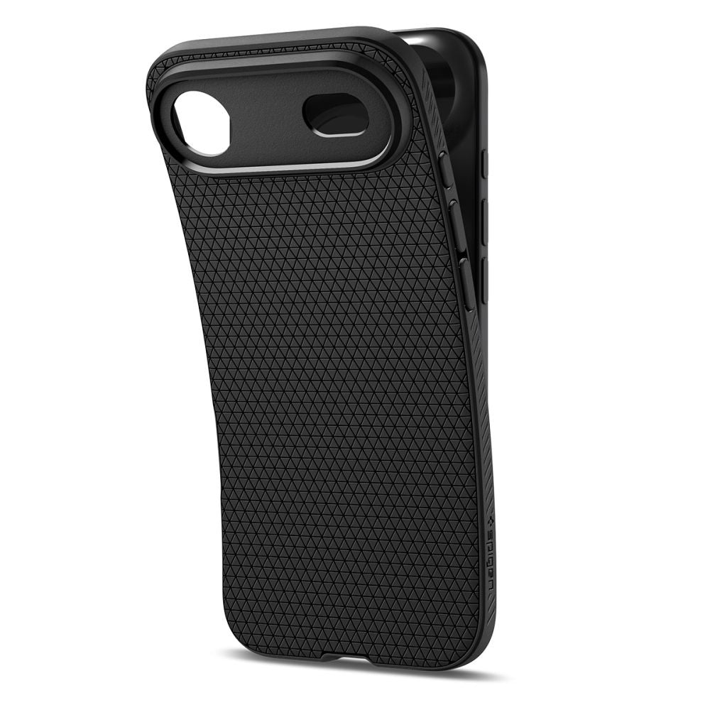 Ovitek za Apple iPhone 17 Air, Spigen, Liquid Air, Mat Črna