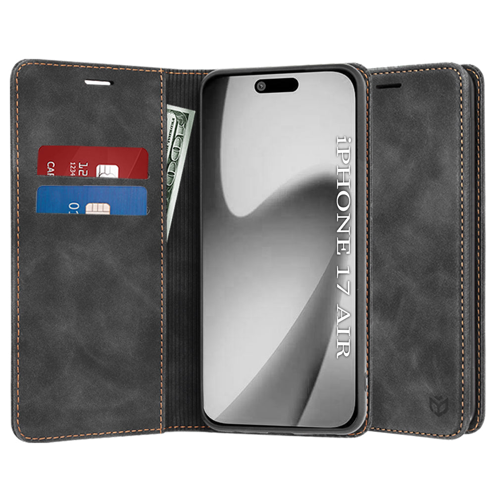 Ovitek za Apple iPhone 17 Air, Techsuit, Confy, Črn