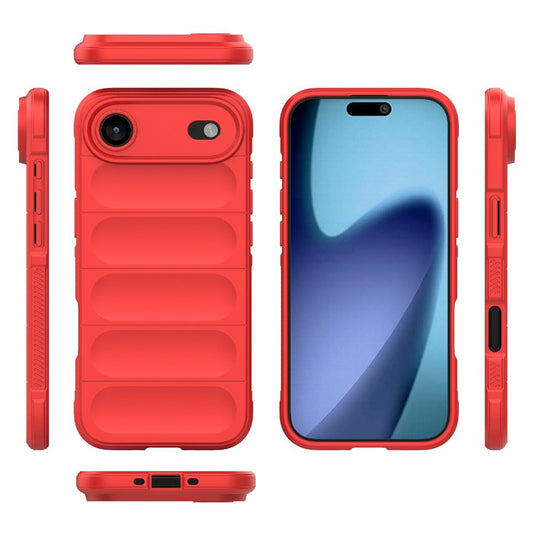 Ovitek za Apple iPhone 17 Air, Techsuit, Magic Shield, Rdeča