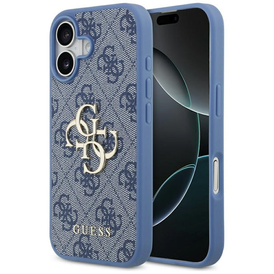 Ovitek za Apple iPhone 17, Guess, 4G Big Logo, Modra
