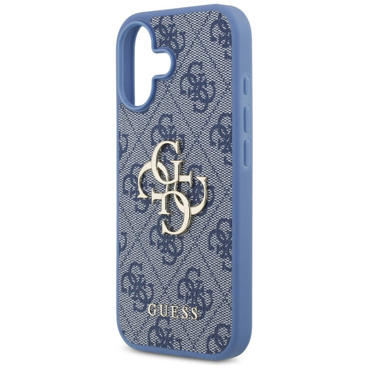 Ovitek za Apple iPhone 17, Guess, 4G Big Logo, Modra