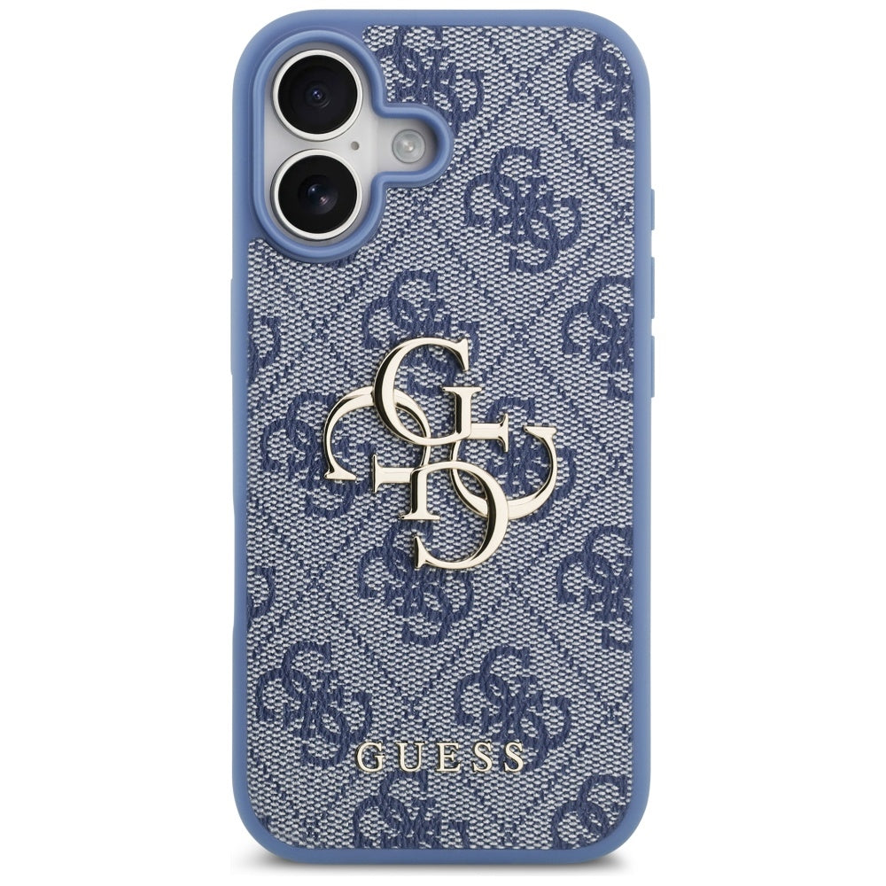 Ovitek za Apple iPhone 17, Guess, 4G Big Logo, Modra