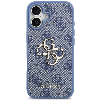 Ovitek za Apple iPhone 17, Guess, 4G Big Logo, Modra