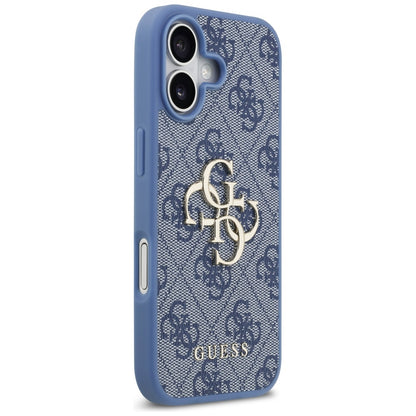 Ovitek za Apple iPhone 17, Guess, 4G Big Logo, Modra