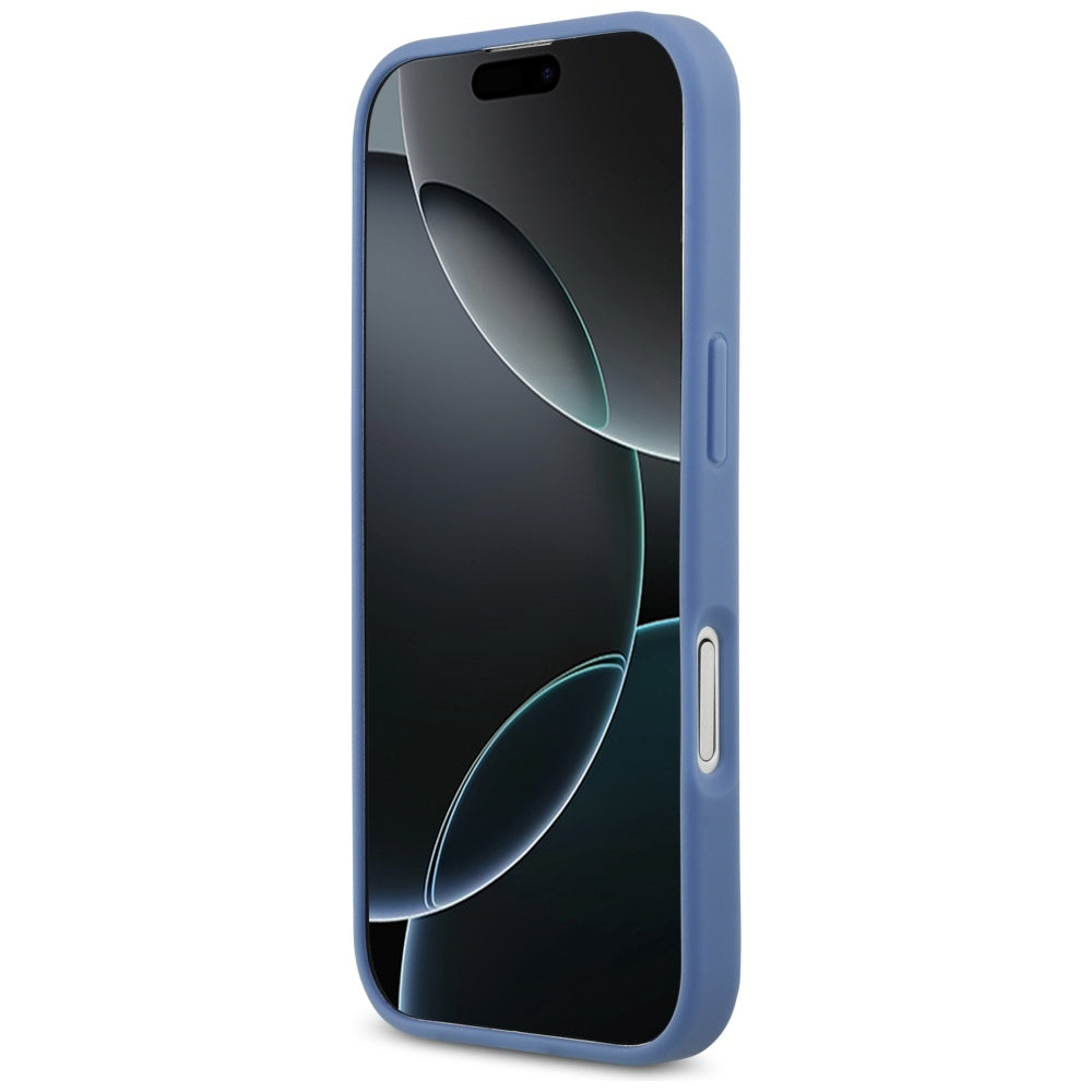 Ovitek za Apple iPhone 17, Guess, 4G Big Logo, Modra