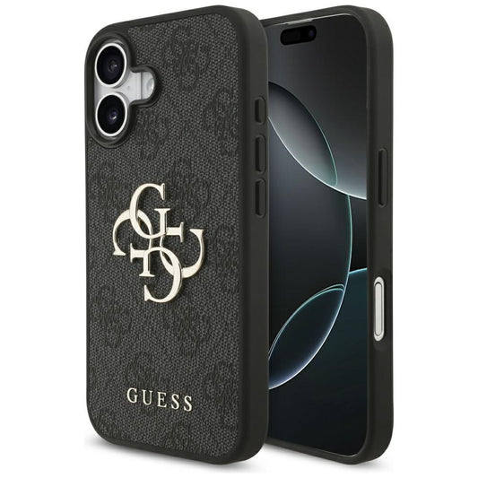 Ovitek za Apple iPhone 17, Guess, 4G Big Logo, črn